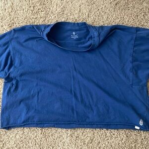 Blue free people tee
